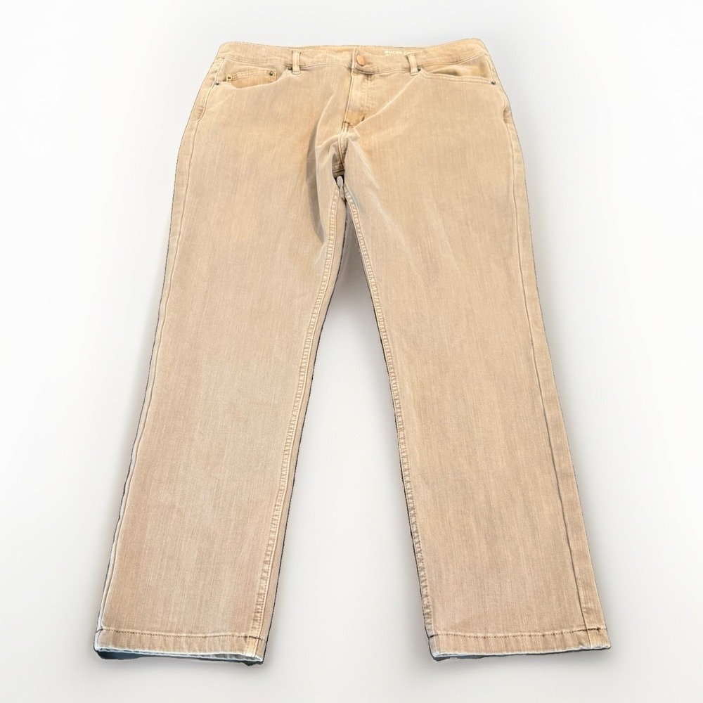 MUGSY Bucks Jean Men 38x29 Light Gray Coolmax Straight Stretch